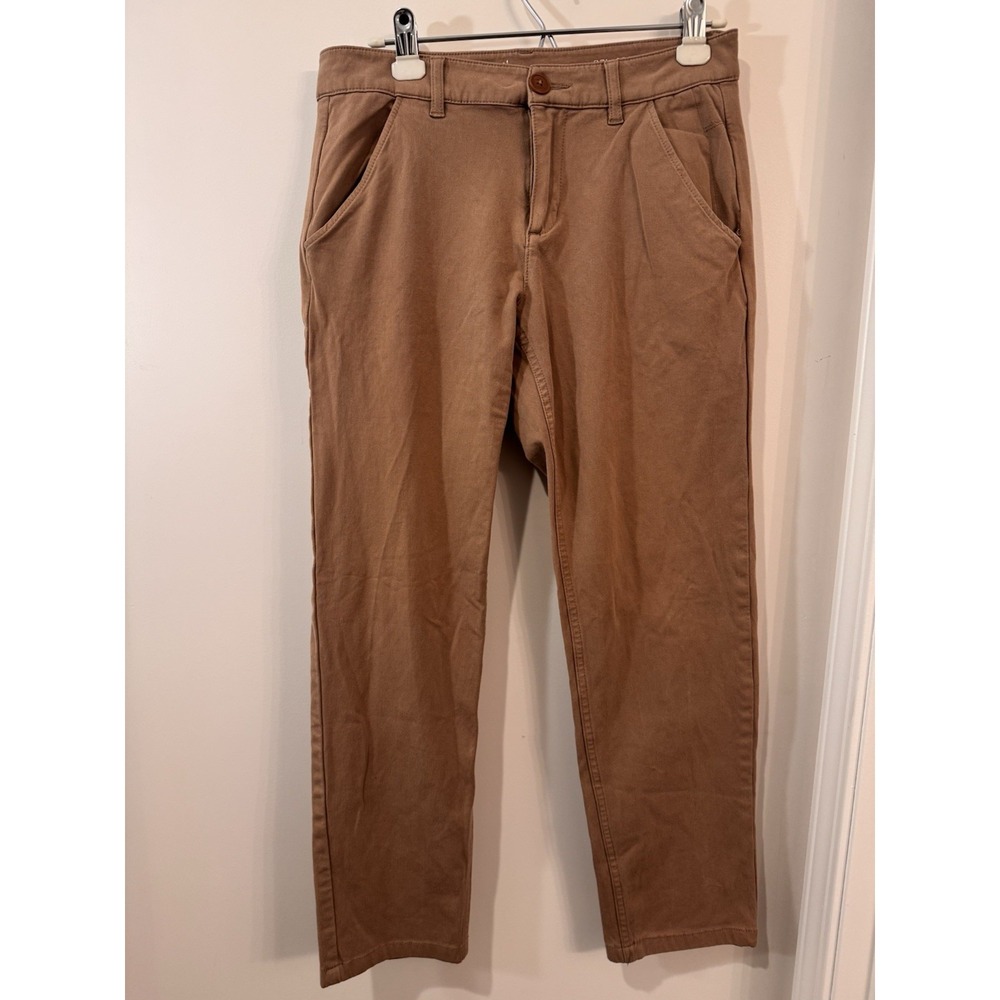 Mugsy‎ Jeans Belmonts Pant Men 30x30 Tan Brown (30x28) Stretch Classic